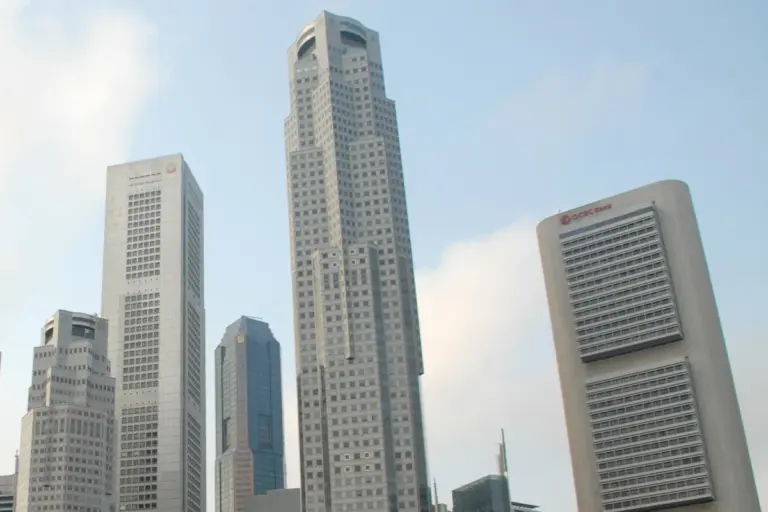 UOB Plaza and One Raffels Place